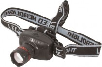 фонарик с креплением на голову, 1 сверхяркий светодиод 1 вт (3 ааа батарейки), купить metabo, купить husqvarna, купить bosch, купить makita, купить hitachi, купить hikoki, купить oregon, купить stihl