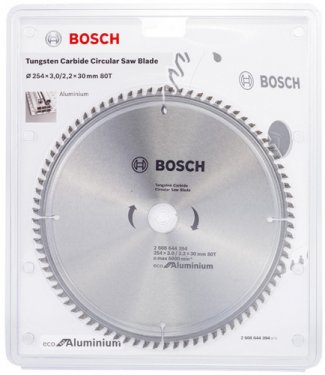 Пильный диск BOSCH ECO ALU/Multi 254x30-80T — купить в интернет-магазине amurinstrument.ru с доставкой по Благовещенску | Каталог с характеристиками и ценами пильный диск bosch eco alu/multi 254x30-80t, купить metabo, купить husqvarna, купить bosch, купить makita, купить hitachi, купить hikoki, купить oregon, купить stihl