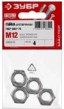 гайка гост 5927-70, m12, 4 шт, кл. пр. 6, оцинкованная, зубр, купить metabo, купить husqvarna, купить bosch, купить makita, купить hitachi, купить hikoki, купить oregon, купить stihl