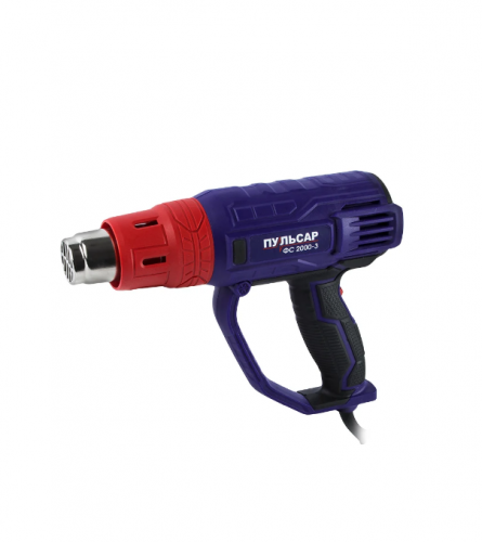 Строительный фен ПУЛЬСАР ФС 2000-3 (2000Вт, 60-600*C, 300/500л/мин, 0,9кг, кейс + 4 насадки) — купить в интернет-магазине amurinstrument.ru с доставкой по Благовещенску | Каталог с характеристиками и ценами строительный фен пульсар фс 2000-3 (2000вт, 60-600*c, 300/500л/мин, 0,9кг, кейс + 4 насадки), купить metabo, купить husqvarna, купить bosch, купить makita, купить hitachi, купить hikoki, купить oregon, купить stihl