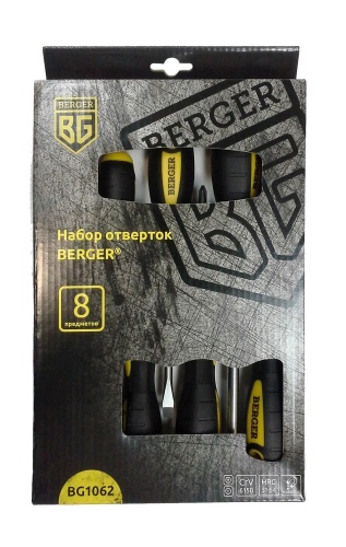 набор отверток 8 предметов berger bg1062, купить metabo, купить husqvarna, купить bosch, купить makita, купить hitachi, купить hikoki, купить oregon, купить stihl