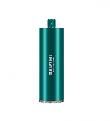 kraftool  diamond 152 мм (450 мм, 1 1/4", лазерная сварка сегментов), алмазная коронка по железобето, купить metabo, купить husqvarna, купить bosch, купить makita, купить hitachi, купить hikoki, купить oregon, купить stihl