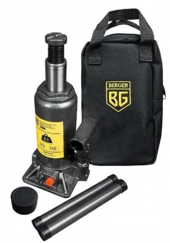 домкрат бутылочный гидравлический 6т. berger "брухберг" bg1271, купить metabo, купить husqvarna, купить bosch, купить makita, купить hitachi, купить hikoki, купить oregon, купить stihl