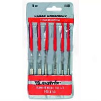 набор надфилей алмазных 6 шт 140*50*3 matrix, купить metabo, купить husqvarna, купить bosch, купить makita, купить hitachi, купить hikoki, купить oregon, купить stihl