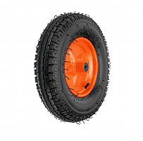 колесо пневм. усилен. шина 8pr, 4.00-8 d400мм, подш. внут. диам. 20мм, длина оси 90мм// palisad, купить metabo, купить husqvarna, купить bosch, купить makita, купить hitachi, купить hikoki, купить oregon, купить stihl