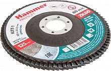 круг лепестковый торцевой 125 х 22 р 60 тип 1 клт цирконий  hammer premium se 213-035, купить metabo, купить husqvarna, купить bosch, купить makita, купить hitachi, купить hikoki, купить oregon, купить stihl