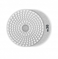 зубр  125 мм, №30, мокрое шлифование, алмазный гибкий шлифовальный круг агшк,  профессионал (29867-0, купить metabo, купить husqvarna, купить bosch, купить makita, купить hitachi, купить hikoki, купить oregon, купить stihl
