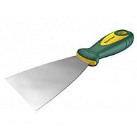 шпательная лопатка kraftool с 2-компонент ручк, профилиров нержав полотно, 50мм, купить metabo, купить husqvarna, купить bosch, купить makita, купить hitachi, купить hikoki, купить oregon, купить stihl