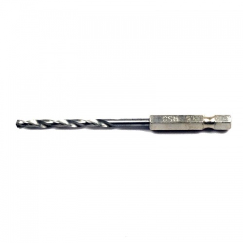 сверло по металлу hex 1/4" практика   р6м5 3,5 х 90 мм (1шт.) блистер, купить metabo, купить husqvarna, купить bosch, купить makita, купить hitachi, купить hikoki, купить oregon, купить stihl