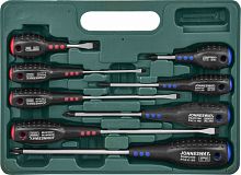 d04pp08s набор отверток стержневых full star, sl6.5*38-6.5*150 8 предметов, купить metabo, купить husqvarna, купить bosch, купить makita, купить hitachi, купить hikoki, купить oregon, купить stihl