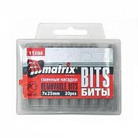 набор бит matrix sl6.0*50мм, сталь 45х, 10шт. в пласт бок, купить metabo, купить husqvarna, купить bosch, купить makita, купить hitachi, купить hikoki, купить oregon, купить stihl