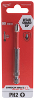 насадка milwaukee shockwave ph2 90мм (1шт), купить metabo, купить husqvarna, купить bosch, купить makita, купить hitachi, купить hikoki, купить oregon, купить stihl
