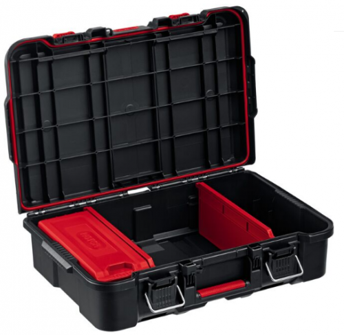 KETER STACKNROLL, 526 х 341 х 148 мм, (21"), пластиковый ящик-кейс (38405) — купить в интернет-магазине amurinstrument.ru с доставкой по Благовещенску | Каталог с характеристиками и ценами keter stacknroll, 526 х 341 х 148 мм, (21"), пластиковый ящик-кейс (38405), купить metabo, купить husqvarna, купить bosch, купить makita, купить hitachi, купить hikoki, купить oregon, купить stihl