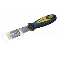 шпательная лопатка kraftool с 2-компонент ручк, профилиров нержав полотно, 40мм, купить metabo, купить husqvarna, купить bosch, купить makita, купить hitachi, купить hikoki, купить oregon, купить stihl