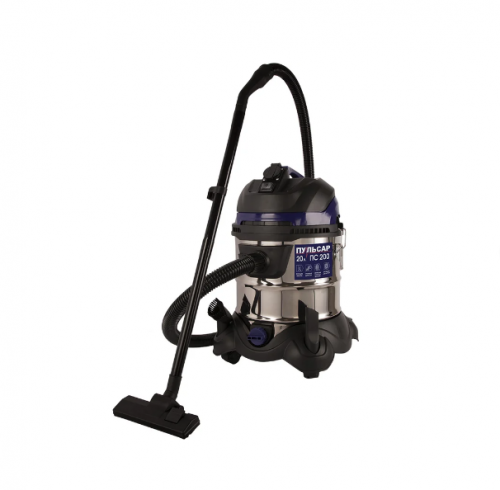 пылесос строительный пульсар пс 200 (1400 вт, 20л, hepa-фильтр, розетка до 2000 вт, шланг 1,5м, 7,5к, купить metabo, купить husqvarna, купить bosch, купить makita, купить hitachi, купить hikoki, купить oregon, купить stihl