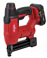 скобозабиватель акк,18в,1х2ач,li-ion,скоба5.7\15-22мм,гвозди-1.25\15-32мм,20уд\мин,2.4кг,кор,подсвет, купить metabo, купить husqvarna, купить bosch, купить makita, купить hitachi, купить hikoki, купить oregon, купить stihl