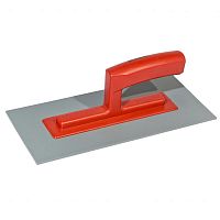 гладилка из нержавеющей стали, 280 х 130 мм, деревянная ручка// matrix, купить metabo, купить husqvarna, купить bosch, купить makita, купить hitachi, купить hikoki, купить oregon, купить stihl