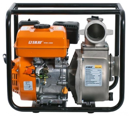 Мотопомпа бензиновая SKAT МПБ-1000 — купить в интернет-магазине amurinstrument.ru с доставкой по Благовещенску | Каталог с характеристиками и ценами мотопомпа бензиновая skat мпб-1000, купить metabo, купить husqvarna, купить bosch, купить makita, купить hitachi, купить hikoki, купить oregon, купить stihl