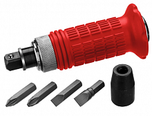 зубр  6 предм., ударно-поворотная отвертка (2565), купить metabo, купить husqvarna, купить bosch, купить makita, купить hitachi, купить hikoki, купить oregon, купить stihl