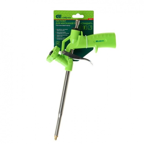 пистолет для монтажной пены "стандарт", пластмассовый корпус// сибртех, купить metabo, купить husqvarna, купить bosch, купить makita, купить hitachi, купить hikoki, купить oregon, купить stihl