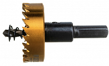 коронка по металлу hss, 40 мм, нитридтитановое покрытие //denzel, купить metabo, купить husqvarna, купить bosch, купить makita, купить hitachi, купить hikoki, купить oregon, купить stihl