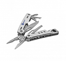 мультитул кобальт 11 в 1, корпус из нерж. стали, рукоятки из алюминия, чехол для хранения, блистер (, купить metabo, купить husqvarna, купить bosch, купить makita, купить hitachi, купить hikoki, купить oregon, купить stihl