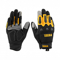 перчатки универсальные, усиленные, с защитными накладками, размер 9// denzel, купить metabo, купить husqvarna, купить bosch, купить makita, купить hitachi, купить hikoki, купить oregon, купить stihl