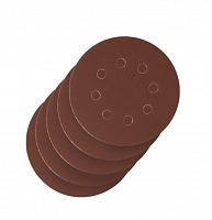 круг абразивный на ворсовой подложке под "липучку", перфорированный, p 240, 125 мм, 5 шт.// сибртех, купить metabo, купить husqvarna, купить bosch, купить makita, купить hitachi, купить hikoki, купить oregon, купить stihl