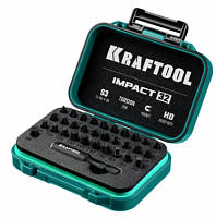 kraftool  impact-32 32 шт, набор ударных бит (26066-h32), купить metabo, купить husqvarna, купить bosch, купить makita, купить hitachi, купить hikoki, купить oregon, купить stihl