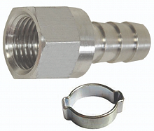 переходник,1/4"м-елочка10мм,обжимное кольцо10х15мм,блистер, купить metabo, купить husqvarna, купить bosch, купить makita, купить hitachi, купить hikoki, купить oregon, купить stihl