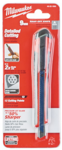 ручной инструмент нож milwaukee для картона 9мм, купить metabo, купить husqvarna, купить bosch, купить makita, купить hitachi, купить hikoki, купить oregon, купить stihl