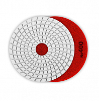 зубр  агшк 125 мм, №400, мокрое шлифование, алмазный гибкий шлифовальный круг (29867-400), купить metabo, купить husqvarna, купить bosch, купить makita, купить hitachi, купить hikoki, купить oregon, купить stihl