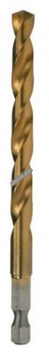 Сверло по металлу HSS-TiN 8x100, 1/4" — купить в интернет-магазине amurinstrument.ru с доставкой по Благовещенску | Каталог с характеристиками и ценами сверло по металлу hss-tin 8x100, 1/4", купить metabo, купить husqvarna, купить bosch, купить makita, купить hitachi, купить hikoki, купить oregon, купить stihl