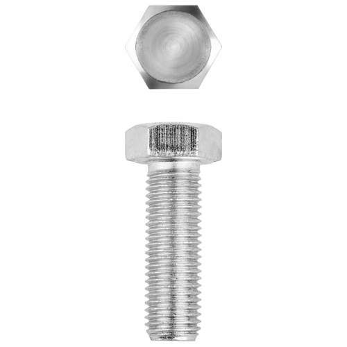 болт гост 7798-70, m16 x 60 мм, 5 кг, кл. пр. 5.8, оцинкованный, зубр, купить metabo, купить husqvarna, купить bosch, купить makita, купить hitachi, купить hikoki, купить oregon, купить stihl