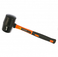 киянка резиновая, 450г, черная резина, фибергласовая рукоятка// sparta, купить metabo, купить husqvarna, купить bosch, купить makita, купить hitachi, купить hikoki, купить oregon, купить stihl