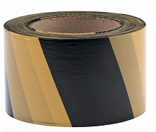 лента сигнальная, 50 мм х 200 м черно-желтая россия// сибртех, купить metabo, купить husqvarna, купить bosch, купить makita, купить hitachi, купить hikoki, купить oregon, купить stihl