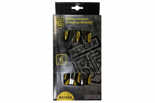 набор отверток часовых 6 предметов berger bg1068, купить metabo, купить husqvarna, купить bosch, купить makita, купить hitachi, купить hikoki, купить oregon, купить stihl