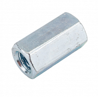 зубр  din 6334 m8, переходная гайка, цинк, 5 кг (303750-08), купить metabo, купить husqvarna, купить bosch, купить makita, купить hitachi, купить hikoki, купить oregon, купить stihl