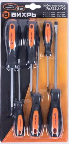 набор отвёрток (ph,pz,sl) но 6, купить metabo, купить husqvarna, купить bosch, купить makita, купить hitachi, купить hikoki, купить oregon, купить stihl