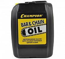 масло для смазки пильных цепей и шин champion  (5л), купить metabo, купить husqvarna, купить bosch, купить makita, купить hitachi, купить hikoki, купить oregon, купить stihl