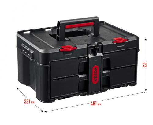 keter  stacknroll, 481 х 332 х 233 мм, (19"), пластиковый ящик с выдвижными полками (38407), купить metabo, купить husqvarna, купить bosch, купить makita, купить hitachi, купить hikoki, купить oregon, купить stihl