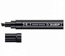 зубр  мк-800 2-8 мм, клиновидный, черный, экстрабольшой объем, маркер-краска, профессионал (06327-2), купить metabo, купить husqvarna, купить bosch, купить makita, купить hitachi, купить hikoki, купить oregon, купить stihl