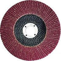 круг лепестковый торцевой, p 120, 125 х 22,2 мм// matrix, купить metabo, купить husqvarna, купить bosch, купить makita, купить hitachi, купить hikoki, купить oregon, купить stihl