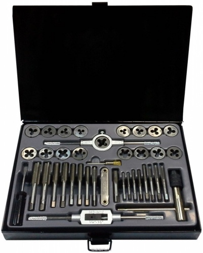 набор плашек и метчиков 40 предмет berger bg40tds, купить metabo, купить husqvarna, купить bosch, купить makita, купить hitachi, купить hikoki, купить oregon, купить stihl