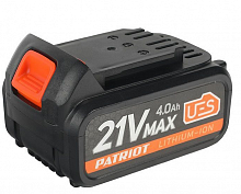 аккумулятор patriot pb br 21v(max) li-ion 4,0ah pro ues, купить metabo, купить husqvarna, купить bosch, купить makita, купить hitachi, купить hikoki, купить oregon, купить stihl