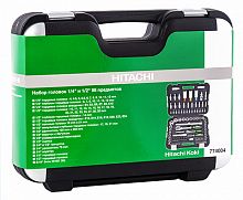 набор головок hitachi 1/4” и 1/2” 98 предметов htc-774004, купить metabo, купить husqvarna, купить bosch, купить makita, купить hitachi, купить hikoki, купить oregon, купить stihl