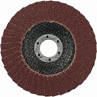 круг лепестковый торцевой, 125 х 22 мм, р80 (№16), купить metabo, купить husqvarna, купить bosch, купить makita, купить hitachi, купить hikoki, купить oregon, купить stihl