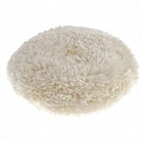 насадка полировальная "под липучку", 125 мм, короткая плетеная шерстяная нить// matrix, купить metabo, купить husqvarna, купить bosch, купить makita, купить hitachi, купить hikoki, купить oregon, купить stihl