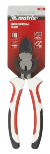 бокорезы premium, 180 мм, трехкомпонентные рукоятки// matrix, купить metabo, купить husqvarna, купить bosch, купить makita, купить hitachi, купить hikoki, купить oregon, купить stihl
