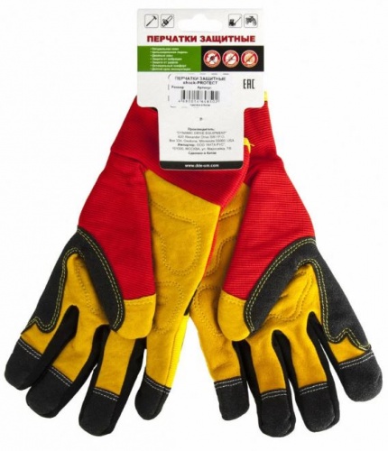 перчатки dde shock-protect кожа /спандекс, размер xl, купить metabo, купить husqvarna, купить bosch, купить makita, купить hitachi, купить hikoki, купить oregon, купить stihl